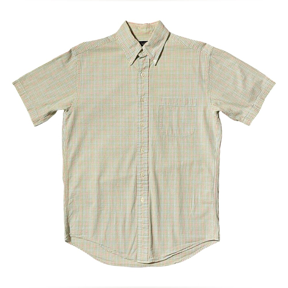 Brooks Brothers Men’s Checkered Button Down Shirt Size Small
